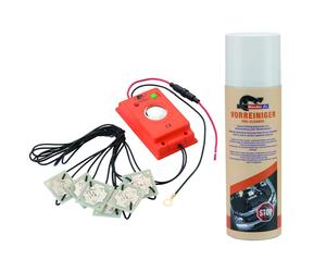 Marderfix - Haute Tension Acoustique 12V - Comprenant Préfiltre - Martre Voiture