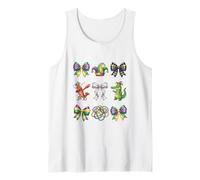 Mardi Gras 2026 Chapeau de bouffon avec nœuds pour Coquette et écrevisses Débardeur