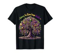 Mardi Gras Bead Tree Carnival New Orleans 2024 pour femme T-Shirt