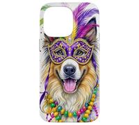 Mardi Gras Berger Picard Chien Coque pour iPhone 14 Pro Max