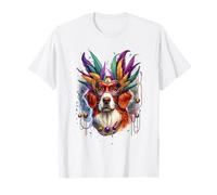 Mardi Gras Bretagne Chien T-Shirt