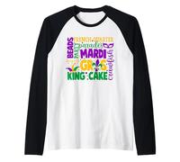 Mardi Gras Chapeau de bouffon Amusant pour Homme et Femme Manche Raglan