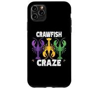 Mardi Gras Crawfish Cajun Fruits de mer Bouillir Coque pour iPhone 11 Pro Max
