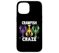 Mardi Gras Crawfish Cajun Fruits de mer Bouillir Coque pour iPhone 15