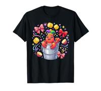 Mardi Gras Écrevisse Bouillie Mignon Kawaii Cajun Amateur De T-Shirt