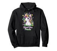 Mardi Gras Princesse Licorne Mardi Amusant Mardi Gras Enfants et Filles Sweat à Capuche
