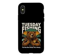 Mardi Pêche Le Plan était Toujours ce Coque pour iPhone X/XS