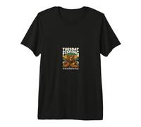 Mardi Pêche Le Plan était Toujours ce T-Shirt Haut de Gamme