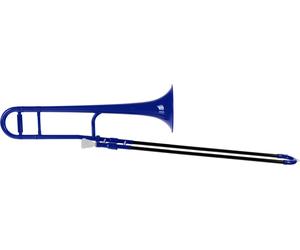 MardiBrass Jazz Trombone Ténor Sib Super Léger avec Embouchure & Étui Bleu 12mm