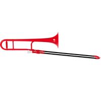 MardiBrass Jazz Trombone Ténor Sib Super Léger avec Embouchure & Étui Rouge 12mm