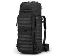 Mardingtop Sac à dos militaire 75L Sac à dos de randonnée avec housse de pluie，MOLLE-system Sac à dos de trekking Grande capacité Backpack pour le trekking,la randonnée et le camping