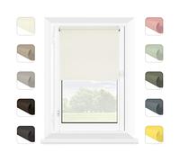 MARDOM Stores Enrouleurs pour Fenêtres sans Perçage Blanc nacré 150 x 60 cm - Stores Enrouleurs Klemmfix - Mini-Stores Enrouleur pour Fenêtres sans Perçage