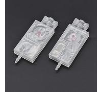 MARDUFEK Amortisseur d'encre à solvant écologique UV for imprimante, 12 pièces, for TX800 xp600 4720 i3200, tête for Mimaki jv33 jv5 Galaxy, Filtre à Encre(B)