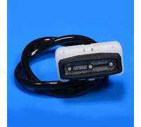 MARDUFEK Station de capsulage for imprimante Roland SP540 300 VP540 RS640 540 SJ745 XC540, 4 pièces, Capuchon de tête d'impression à solvant Dx4, unité de Nettoyage supérieure(4 PCS Black)