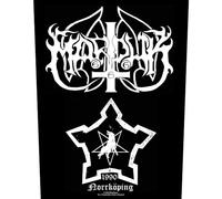 Marduk Back Ecusson Norrkoping Band Logo Nouveau Officiel Noir