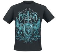 Marduk Black Metal Assault Homme T-Shirt Manches Courtes Noir M 100% Coton Regular/Coupe Standard