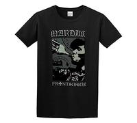Marduk Frontschwein Bottle Men Adult Short Sleeve Black XL