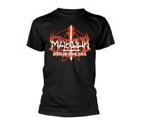 Marduk Herren Warwolf T-Shirt Schwarz, Schwarz, L