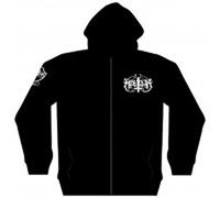 Marduk - Panzer Division (Pull à capuche avec fermeture Éclair, noir) - Noir - L