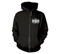 Marduk Panzer Sweat à capuche zippé pour homme Noir, noir, X-Large