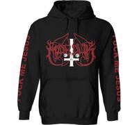 Marduk - Sweat à capuche "Fuck Me Jesus" pour homme/femme unie PH2575 (M) (Noir)