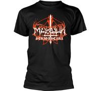 Marduk - T-shirt "Warwolf" pour homme/femme unie PH3567 (M) (Noir)
