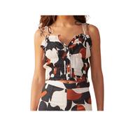 Mare Di Latte, Femme, Tops, Multicolore, Taille: 40 FR Top en Coton Noir Années 70