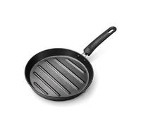MARE Poêle Grill Induction en Acier Forgé 28 cm, Antiadhésif sans PFOA Briebe M