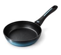 MARE Poêle Induction en Acier Forgé 20 cm, Antiadhésif sans PFOA, Tous Feux, Briebe, Mare, , Bleu Bleu