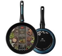 MARE Set 2 Poêles Induction en Acier Forgé 20-24 cm, Antiadhésif sans PFOA Bri