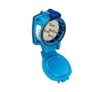 Marechal 0524017825A - Socle Noir Mâle PN 3P+N+T 30A Size.1 IP66/67 440V AC