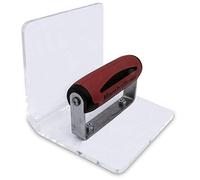 Maréchal-ferrant d'angle intérieur, outil avec manche Durasoft, acrylique, dimensions : 143x127x127 mm, rayon 13 mm