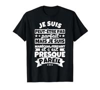 maréchal-ferrant drôle T-Shirt, Homme, Noir, XL