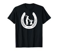 Maréchal-ferrant forgeron chevaux fer à cheval Ferronnier T-Shirt