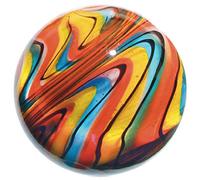 1 Bille d'Art en verre - Réalisée en verre de Bohême - 20 mm de diamétre.