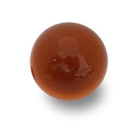 1 Grande Bille Elégance couleur Ambre - Billes Verre 60 mm