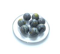 MaRécréation- 2 Calots Jurassique Bille en Verre 25 Mm, KI500806CAL