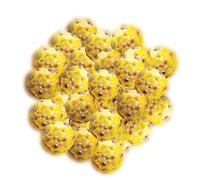 MaRécréation 30 Billes Pépites Précieuses - Billes en Verre à Collectionner de 15 mm