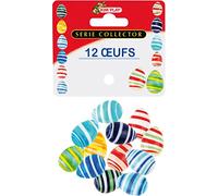 Kim'Play Galets Oeufs x 12 Rouge G
