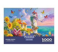 Marée Conte de fées Scene Illustration Puzzle 1000 Pièces Adultes Enfants intéressant Puzzles 1000 Pièces Jeu Éduchatif Cadeau 52x38cm/1000pcs