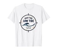 Marée Haute, marée Basse, Je resterai à Vos côtés T-Shirt, Homme, Blanc, L