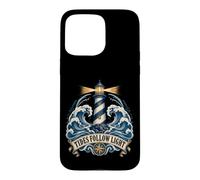 Marées Suivent Lumière Phare Nautique Vagues Coque pour iPhone 15 Pro Max