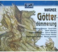 Marek Janowski - Wagner - Gotterdammerung - Janowski,Kollo,Popp,Nocker, Staatskapelle Dresden- 4cd / 1989 Eurodisc