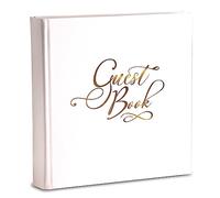 Mareli Fête de Mariage, baptême, Anniversaire, Livre de voeux, 20 x 20 cm 70 Page