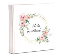 Mareli Livre d'invité, Blanc, 20 x 20 cm