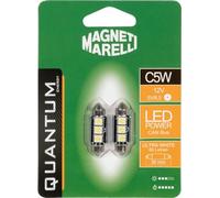 MARELLI Quantum Energy Paire d'ampoules LED ultra blanches 36 mm 12 V pour voiture