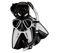 Mares Aquazone Set X One Marea Snorkeling Set Blanc,Noir L-XL