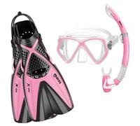 Mares Ensemble Aquazone X One Pirate – Rose – EU 30-34 Enfants