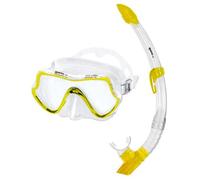 Mares Aquazone Pure Vision Snorkeling Set Jaune