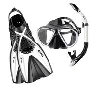 Mares Set de snorkeling X-One Marea Aquazone – Blanc/Noir – S/M